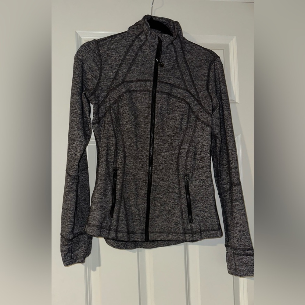 Lululemon Athletica Define Grey Jacket-size 8-Active Wear